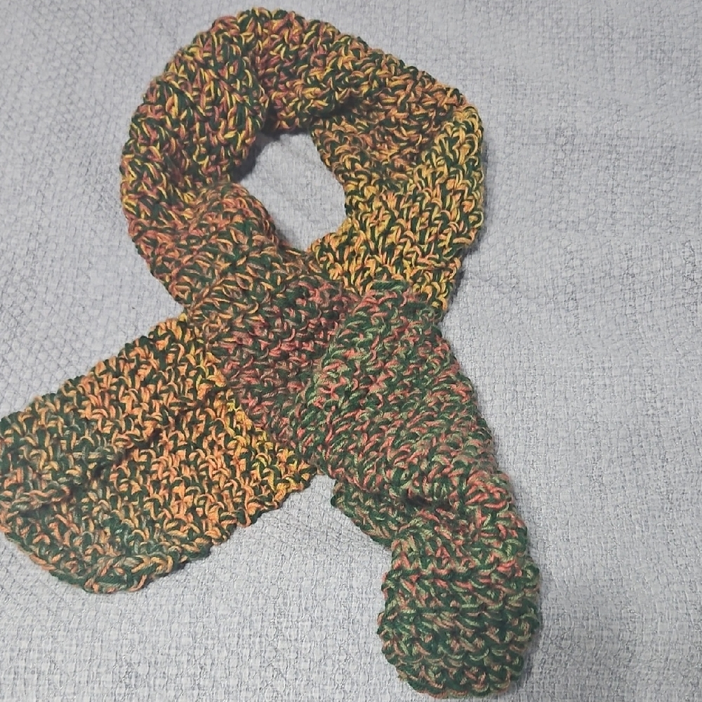 Multicolor Knit Scarf